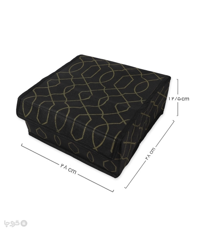 خرید عمده پک باکس نظم دهنده کمد جیب دار کد 442 - بسته 12 عددی