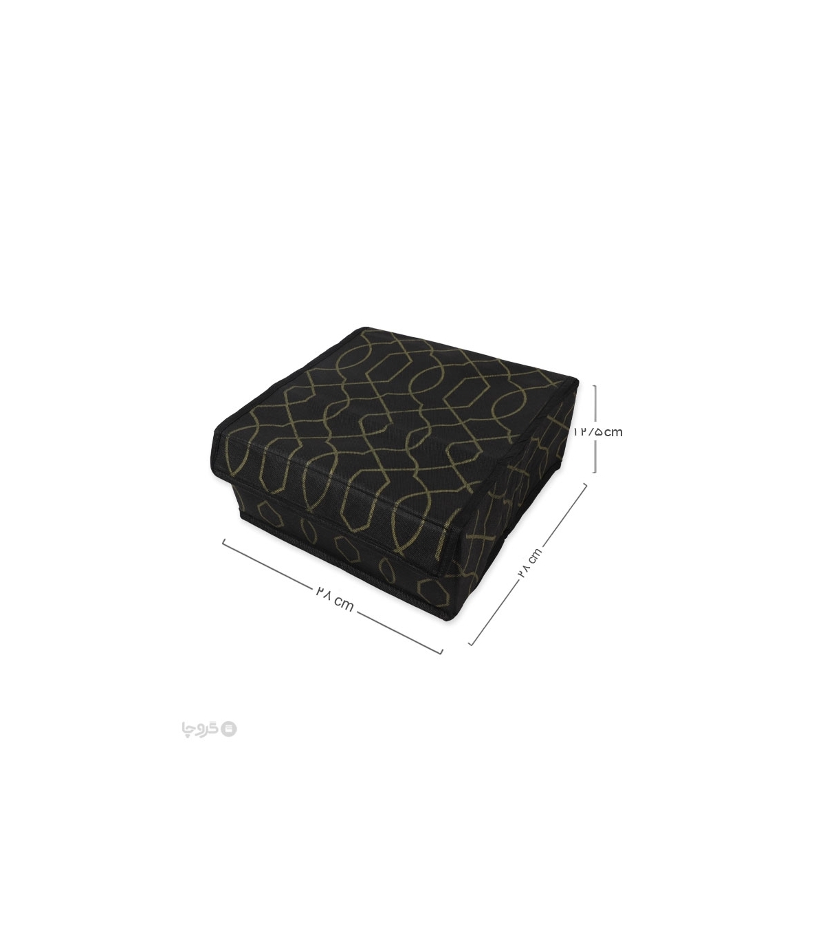 خرید عمده پک باکس نظم دهنده کمد جیب دار کد 442 - بسته 12 عددی