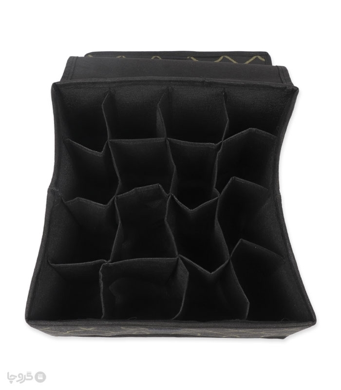 خرید عمده پک باکس نظم دهنده کمد جیب دار کد 442 - بسته 12 عددی