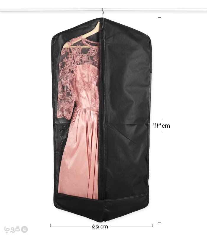 خرید عمده پک کاور مانتو ضد آب کد 394 ابعاد 55×113 سانتی متر - بسته 12 عددی